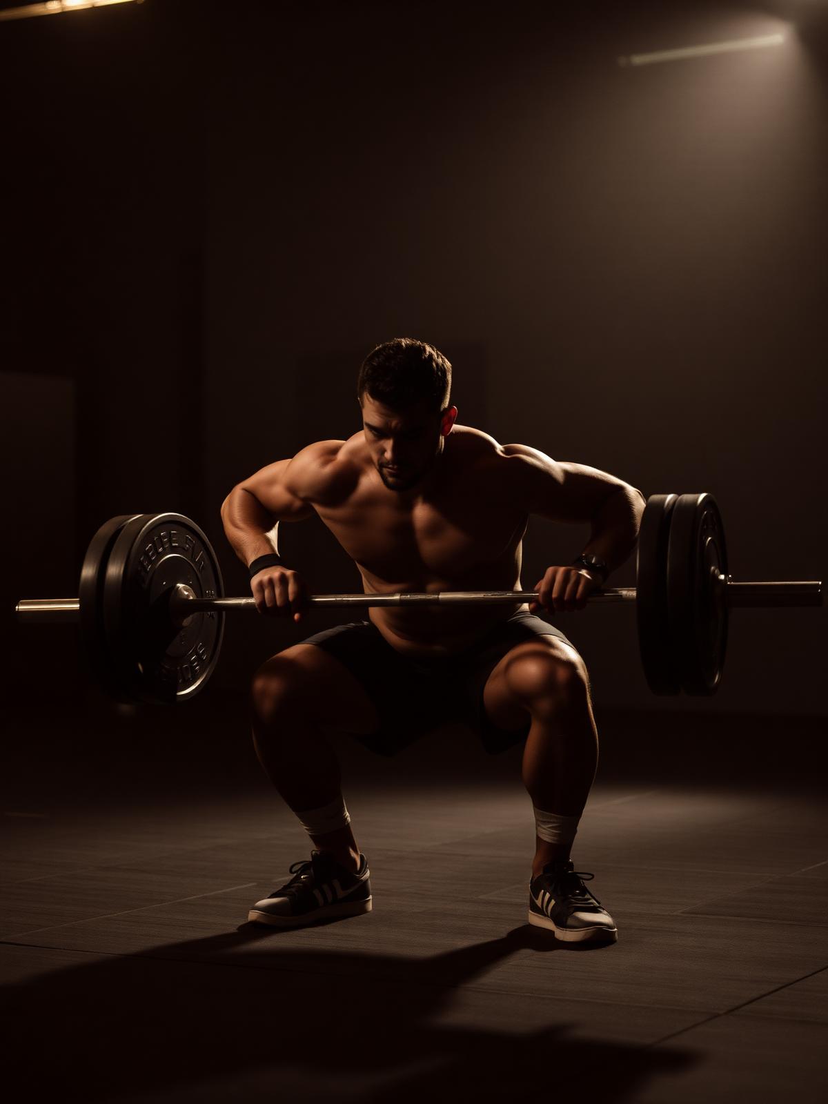 Athlete training with FA Fitness premium equipment