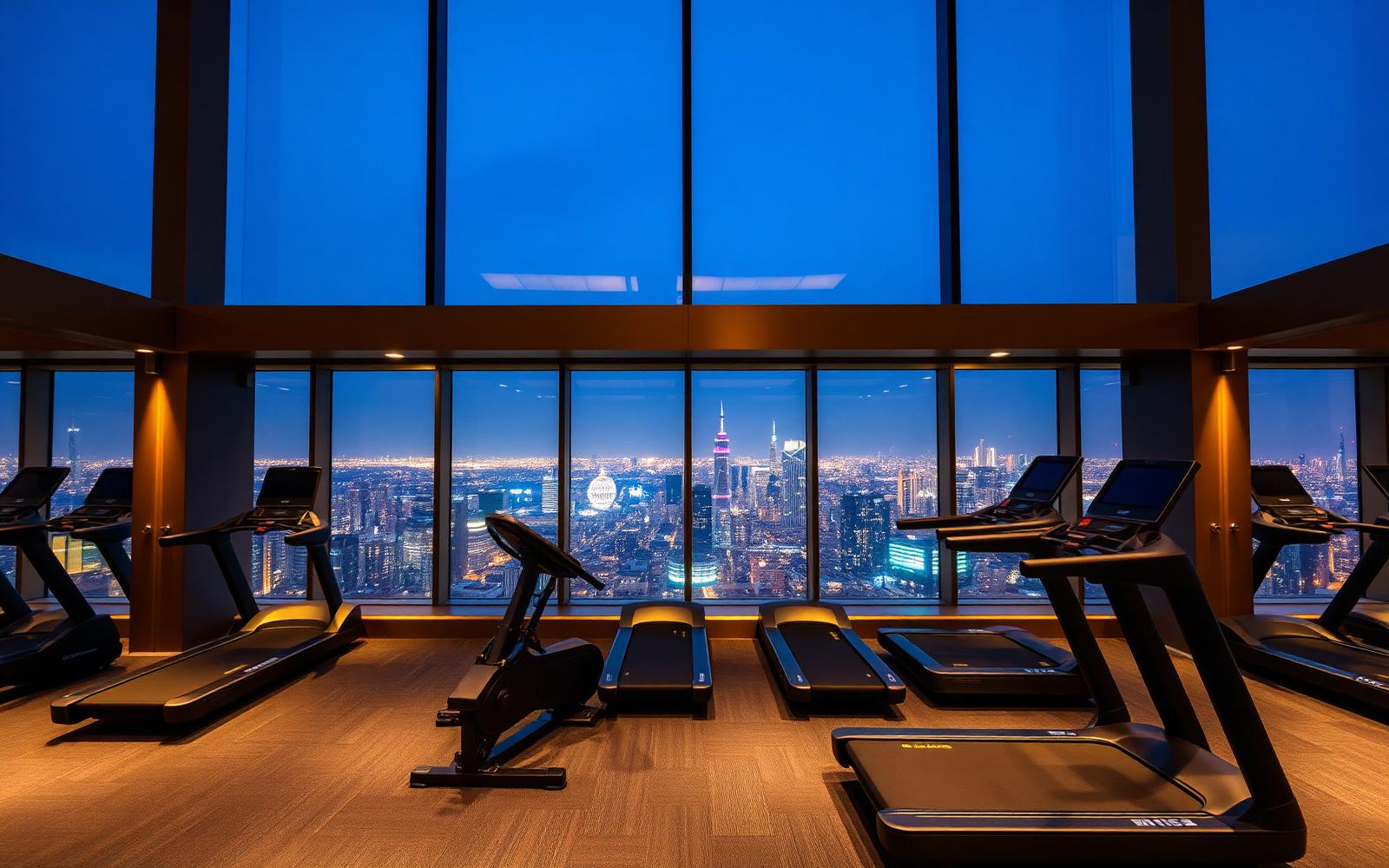 5-Star Hotel Fitness Suite